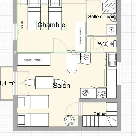 Apartament Modulable Lannemezan